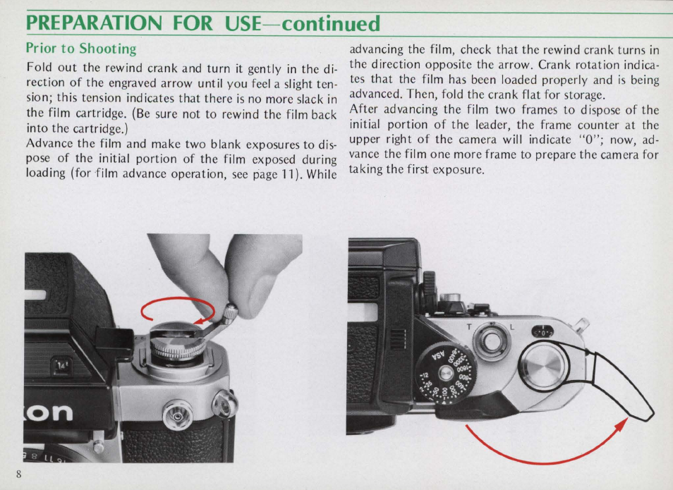 Nikon f2 User Manual | Page 8 / 70