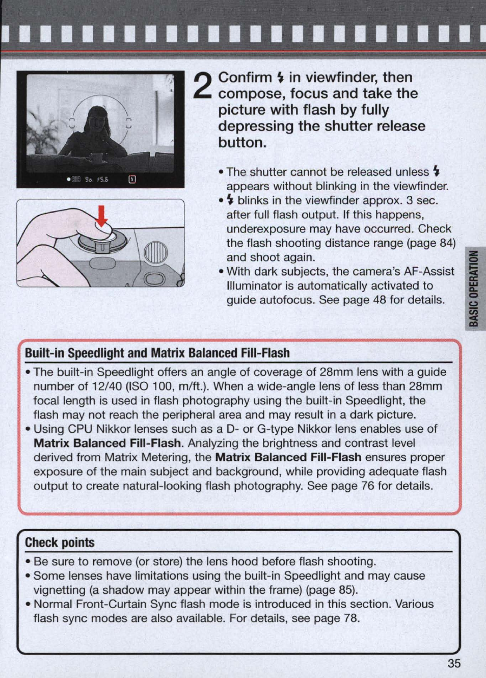 Nikon n65 User Manual | Page 35 / 116