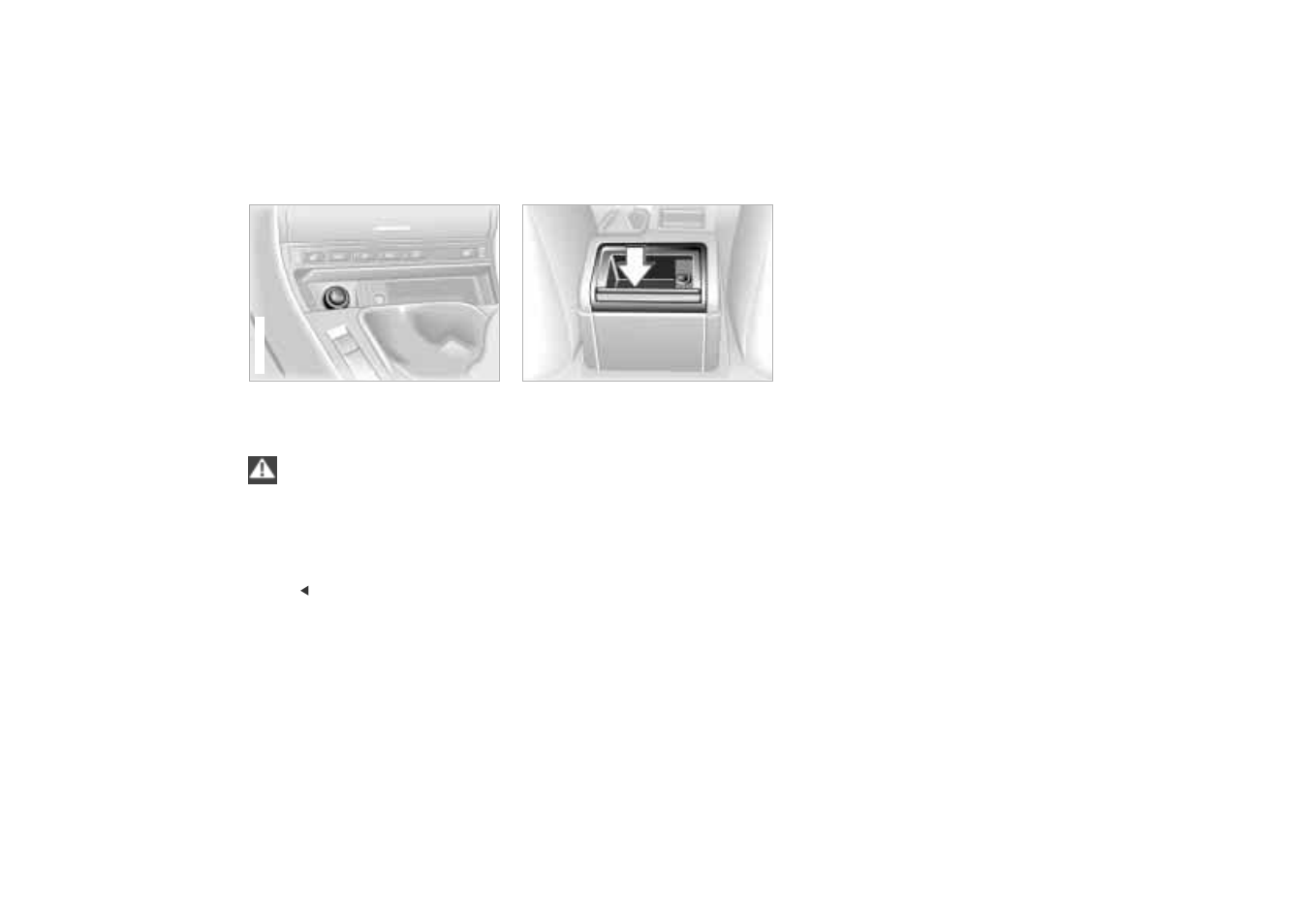 Cigarette lighter, Ashtray, rear | BMW 2006 bmw 325i User Manual | Page 108 / 211