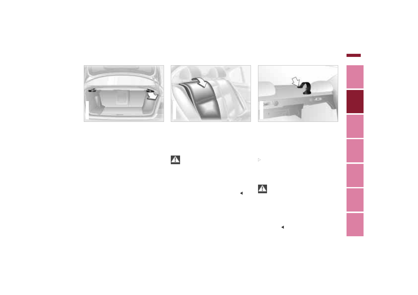 Through-loading system | BMW 2006 bmw 325i User Manual | Page 109 / 211