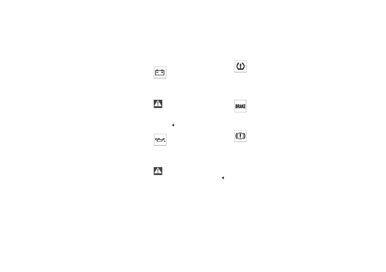 Indicator and warning lamps, Battery charge current, Level | BMW 2006 bmw 325i User Manual | Page 20 / 211