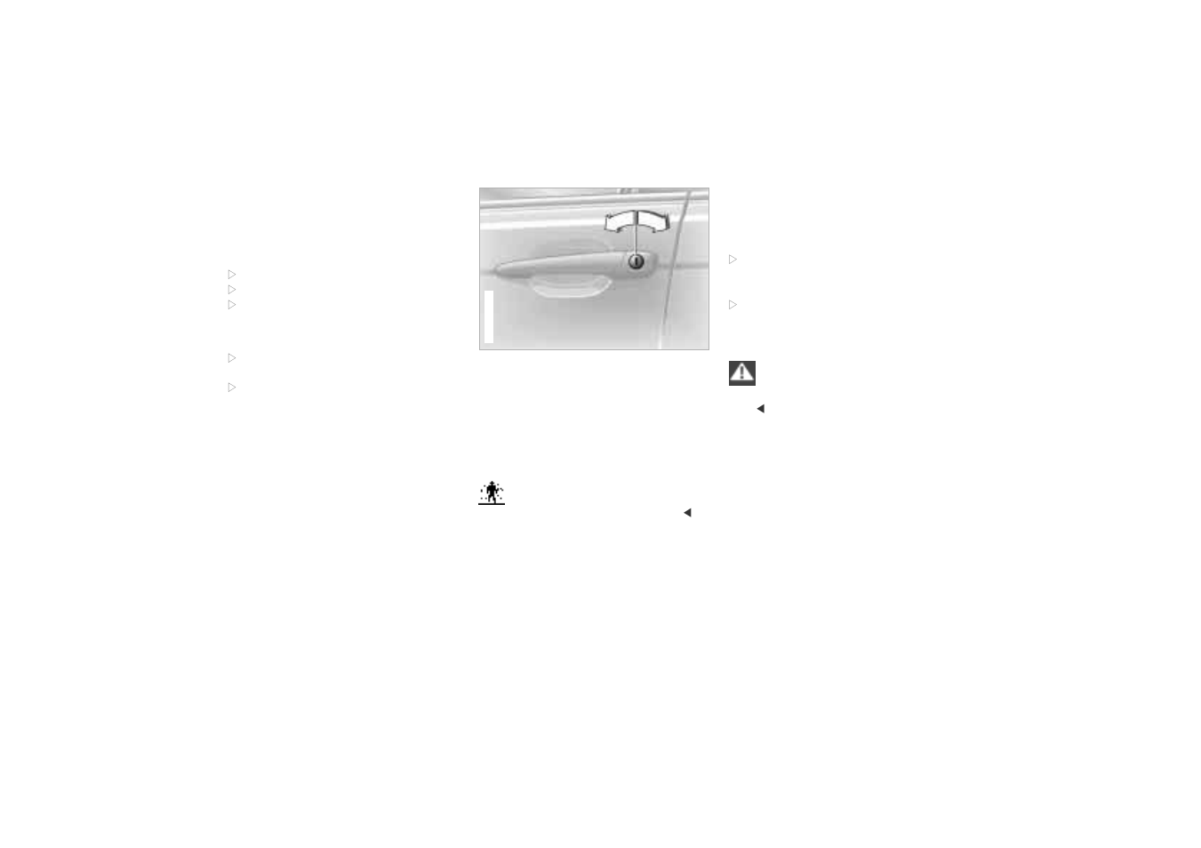 Central locking system, Opening and closing – from the outside | BMW 2006 bmw 325i User Manual | Page 34 / 211