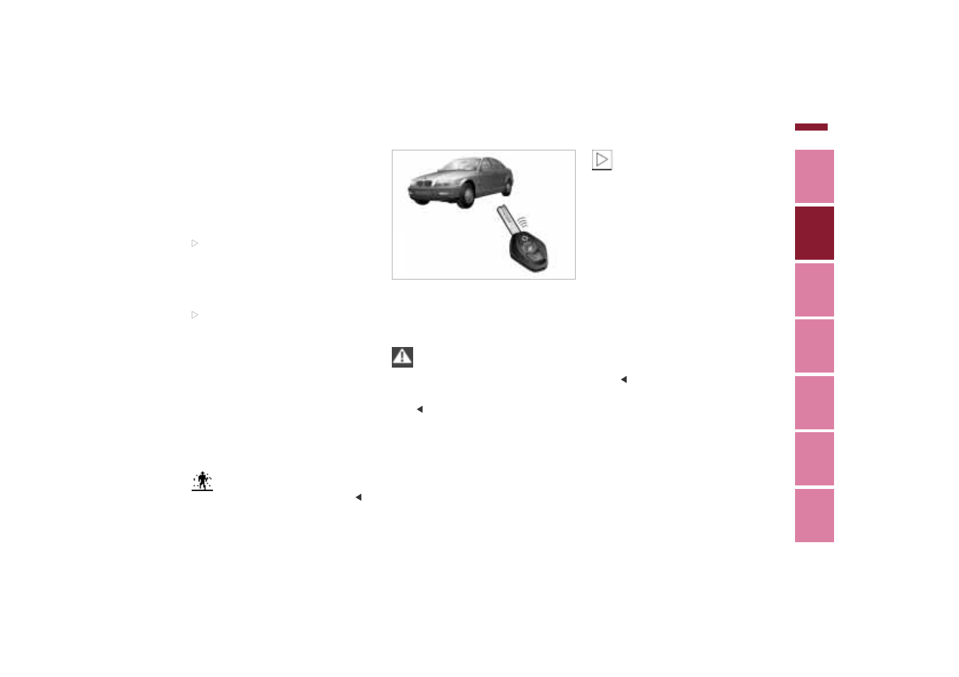 Opening and closing – from the outside | BMW 2006 bmw 325i User Manual | Page 35 / 211