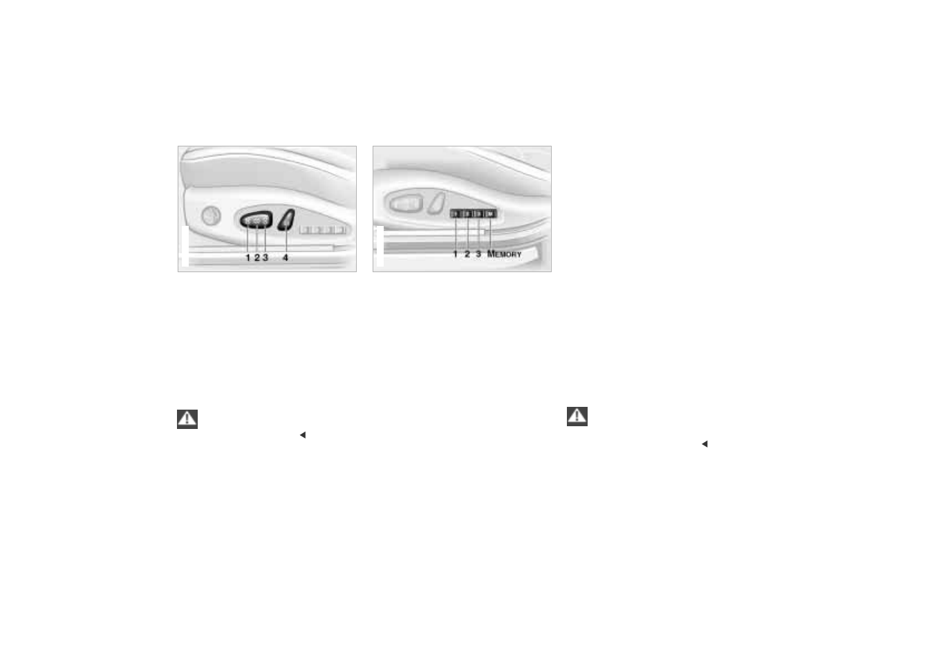 Seat and mirror memory, Power seat | BMW 2006 bmw 325i User Manual | Page 50 / 211