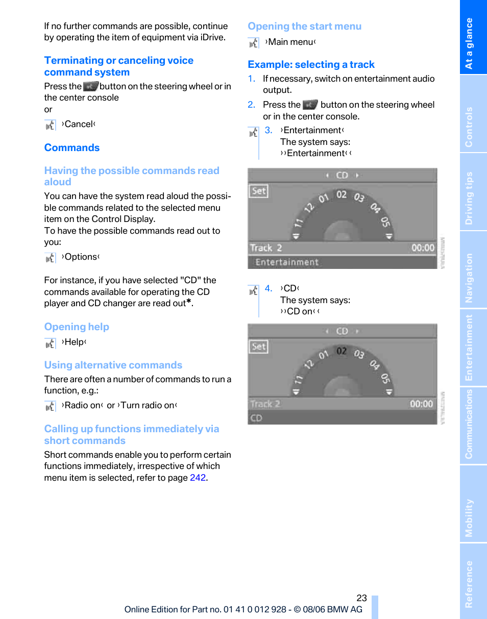 BMW 2007 bmw 328i User Manual | Page 25 / 268