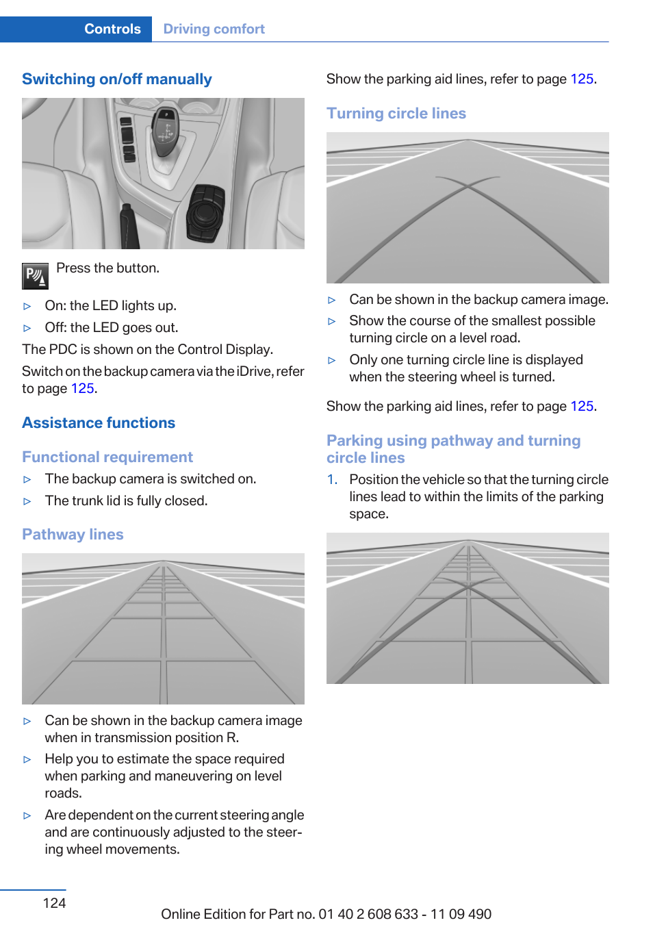 BMW 2007 bmw 328i User Manual | Page 124 / 325