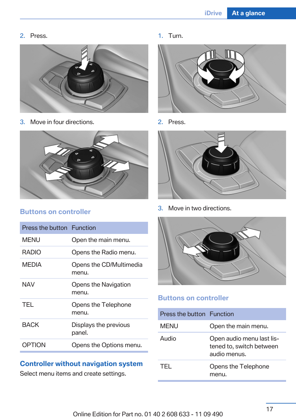 BMW 2007 bmw 328i User Manual | Page 17 / 325