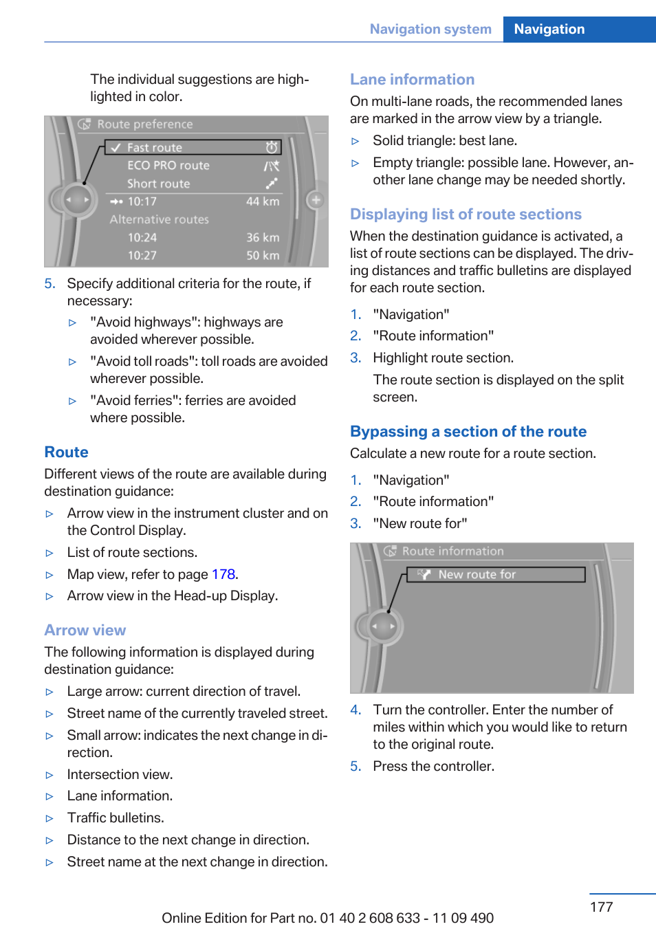 BMW 2007 bmw 328i User Manual | Page 177 / 325