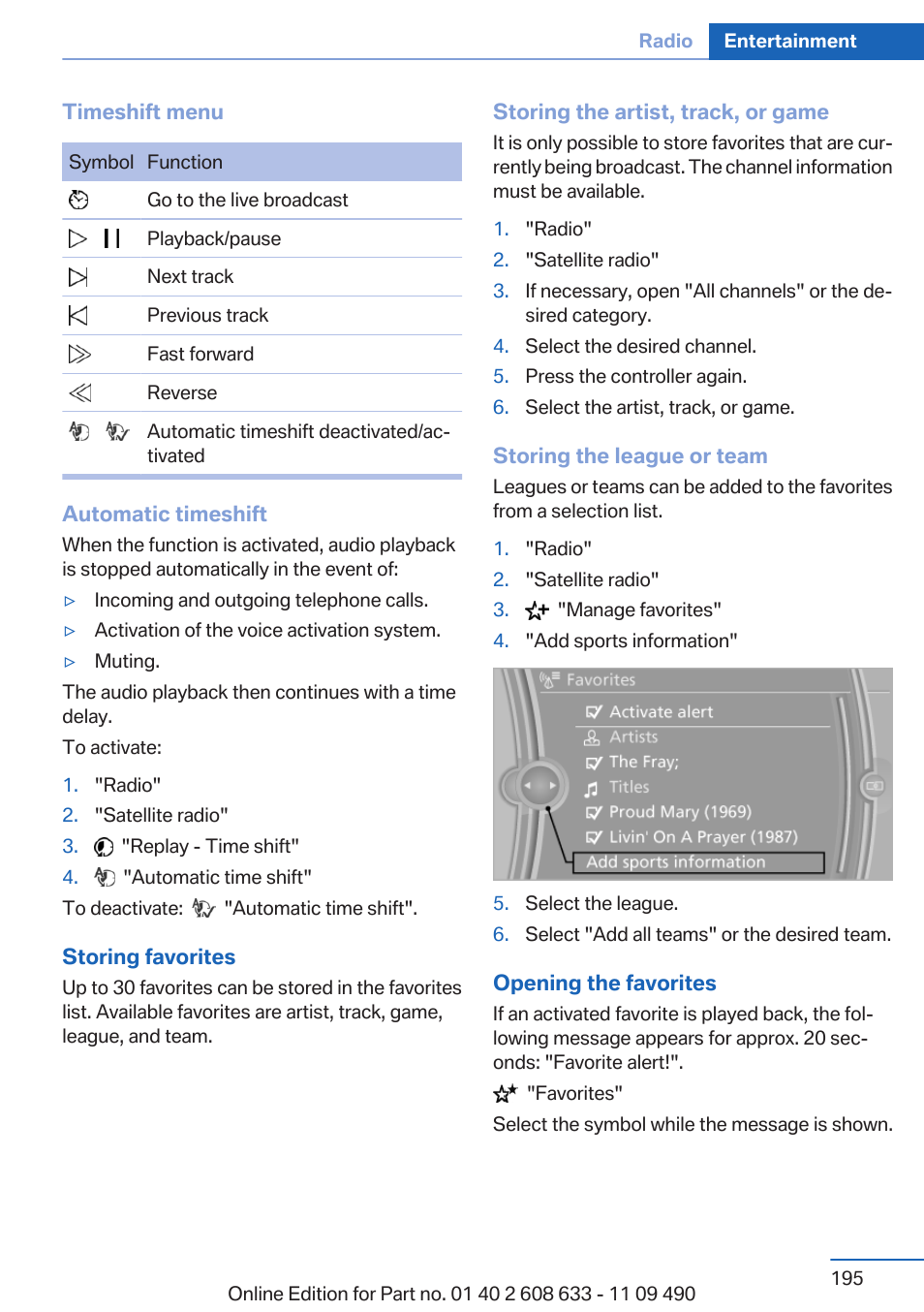 BMW 2007 bmw 328i User Manual | Page 195 / 325