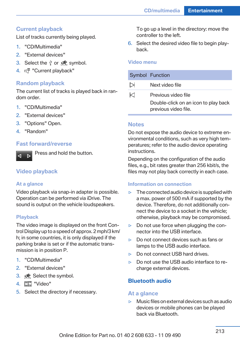 BMW 2007 bmw 328i User Manual | Page 213 / 325