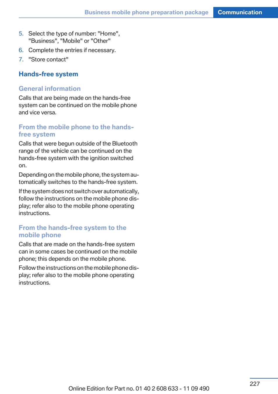 BMW 2007 bmw 328i User Manual | Page 227 / 325