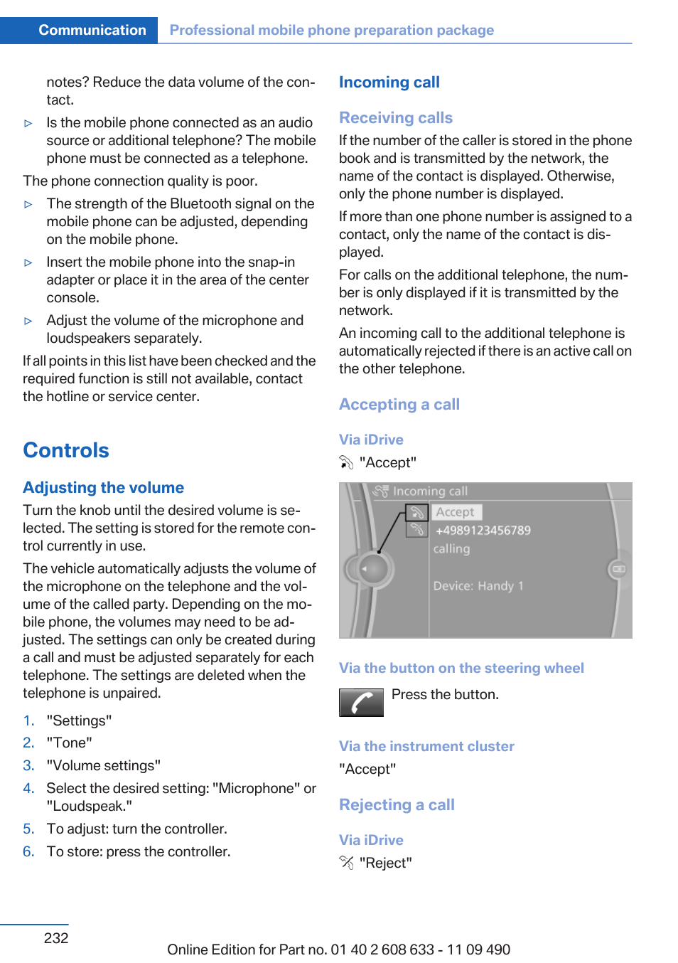 Controls | BMW 2007 bmw 328i User Manual | Page 232 / 325