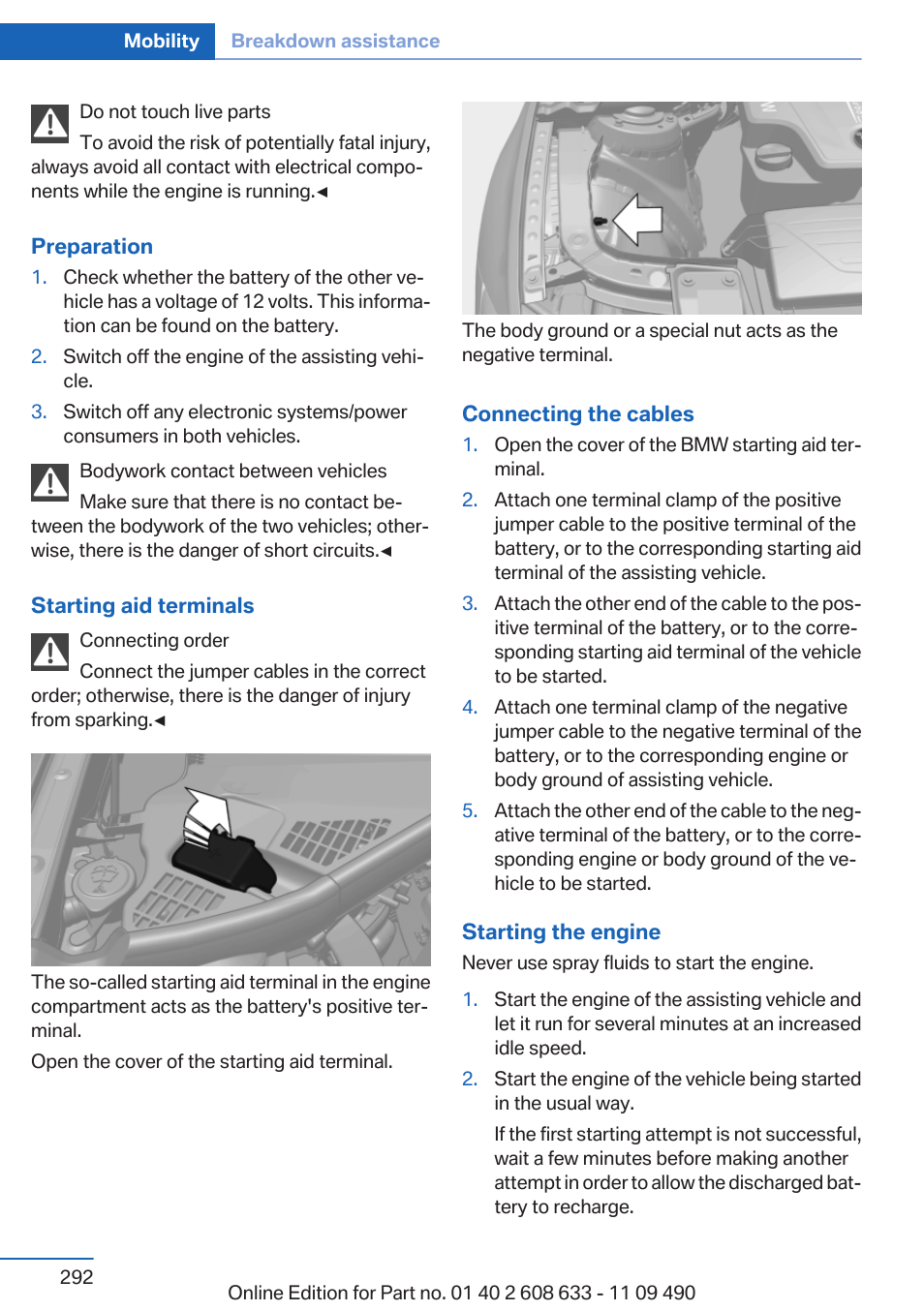 BMW 2007 bmw 328i User Manual | Page 292 / 325