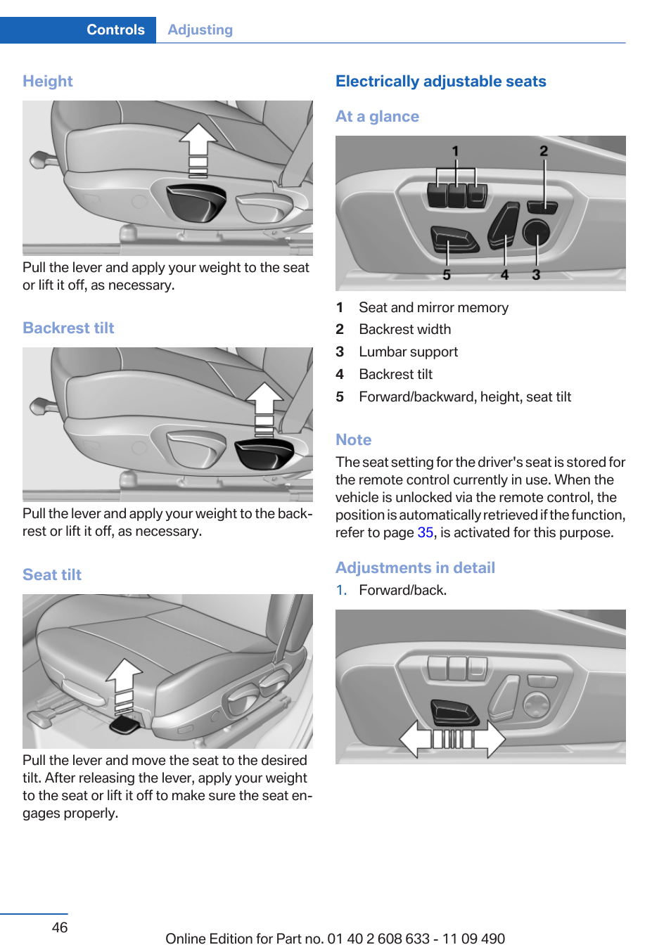 BMW 2007 bmw 328i User Manual | Page 46 / 325