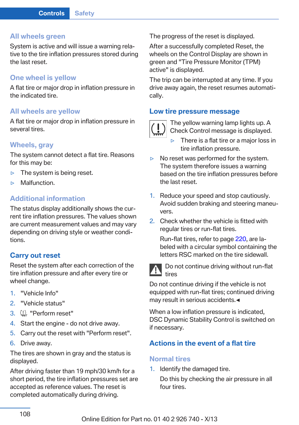 BMW X5 User Manual | Page 108 / 265
