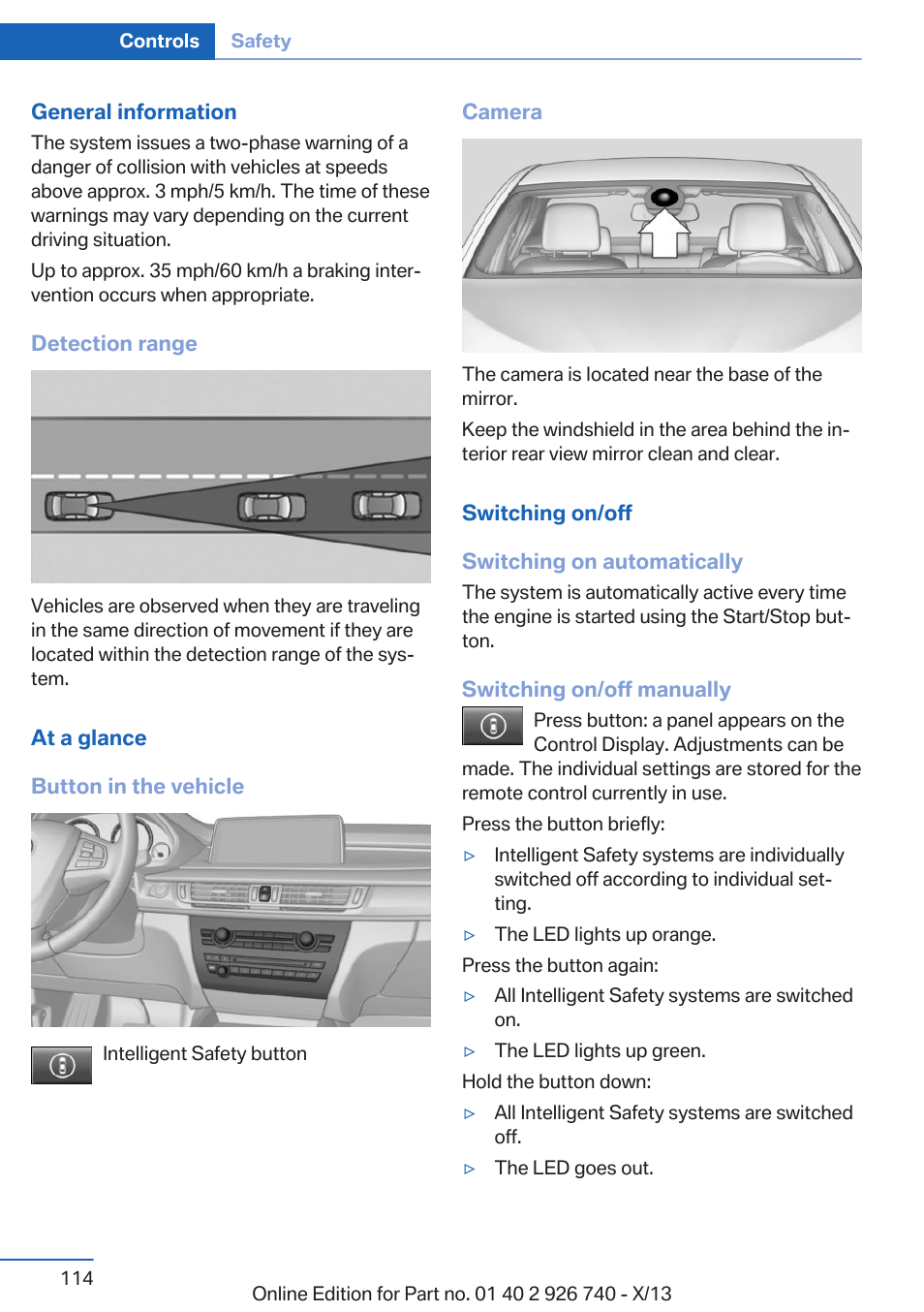 BMW X5 User Manual | Page 114 / 265