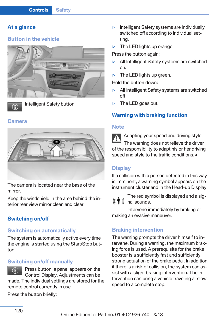 BMW X5 User Manual | Page 120 / 265