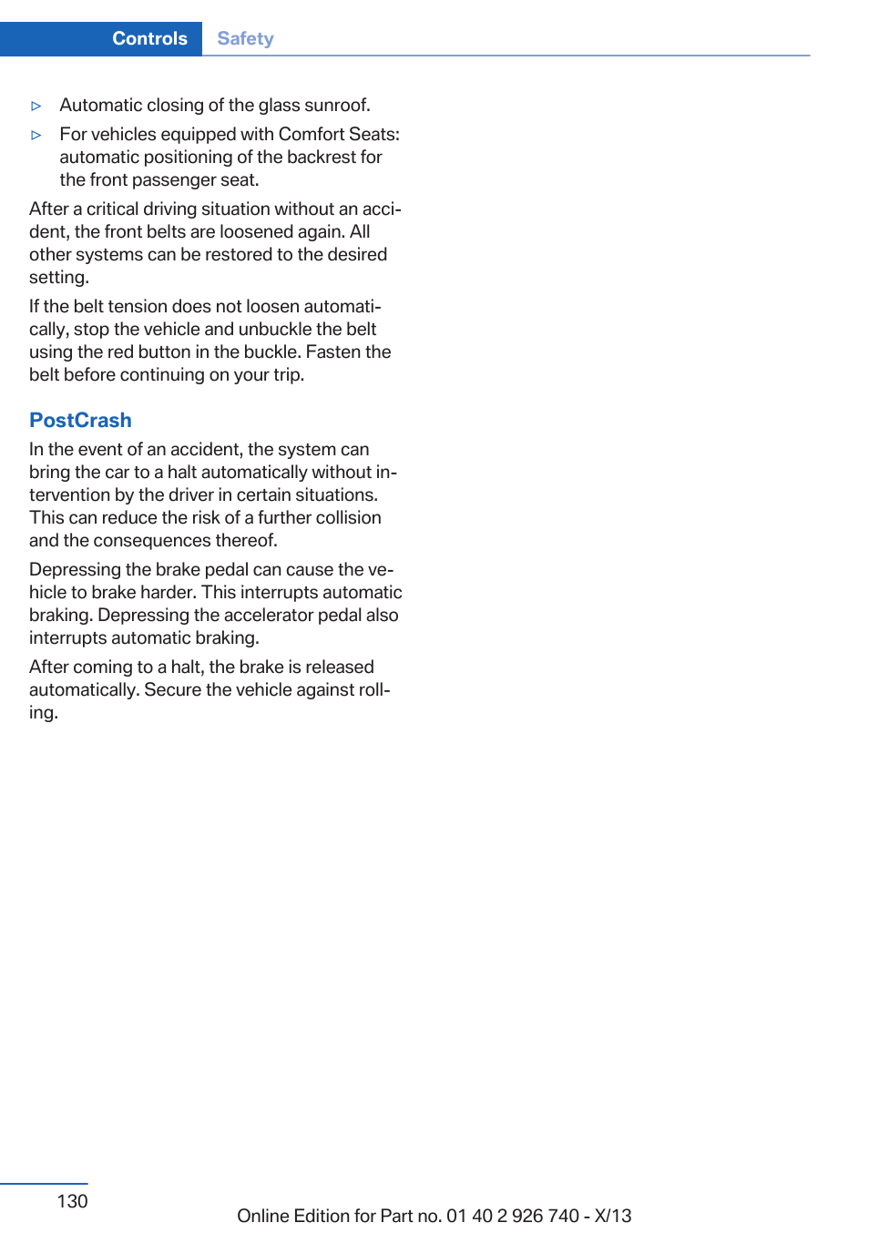 BMW X5 User Manual | Page 130 / 265