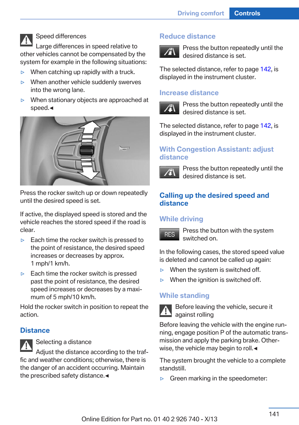BMW X5 User Manual | Page 141 / 265