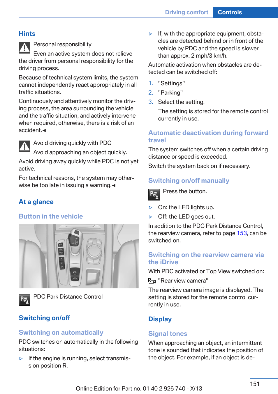 BMW X5 User Manual | Page 151 / 265