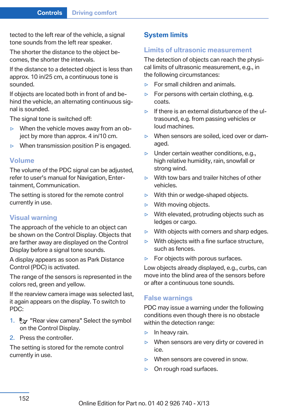 BMW X5 User Manual | Page 152 / 265