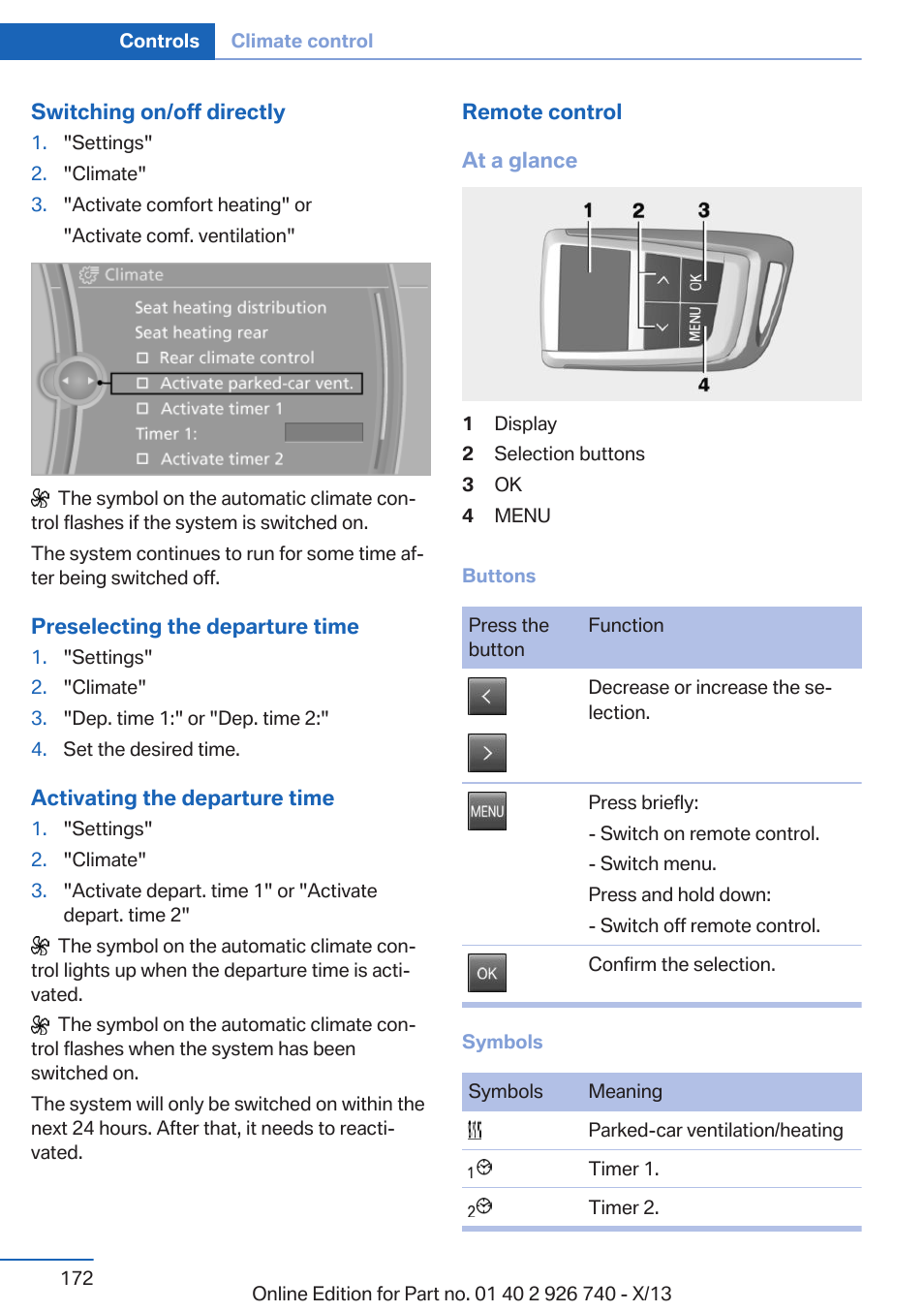 BMW X5 User Manual | Page 172 / 265