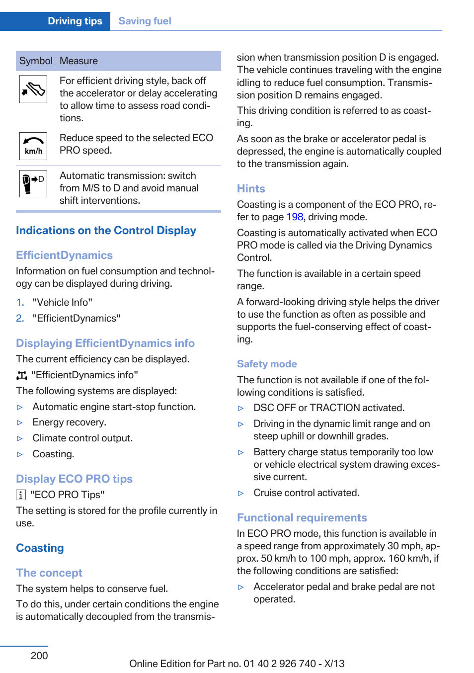 BMW X5 User Manual | Page 200 / 265