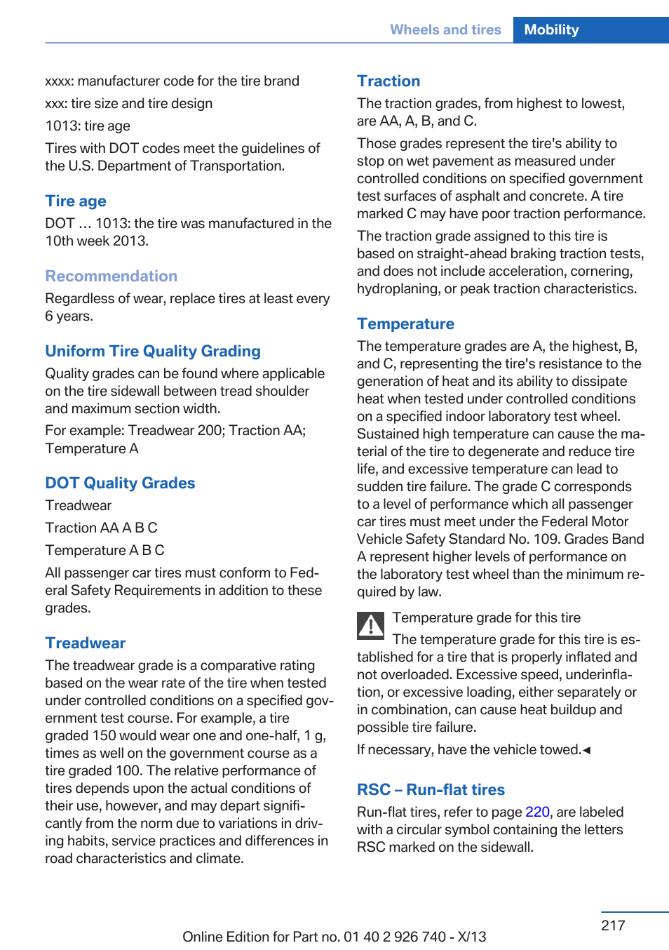 BMW X5 User Manual | Page 217 / 265