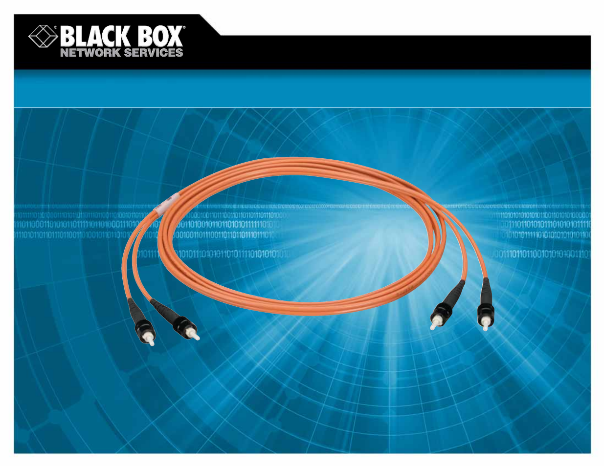 Black Box Terminated Multimode Fiber Optic Cable User Manual | 3 pages