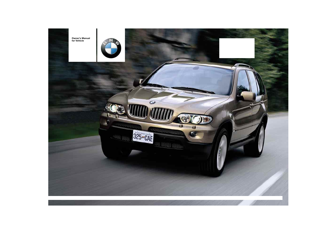 BMW X5 User Manual | 193 pages