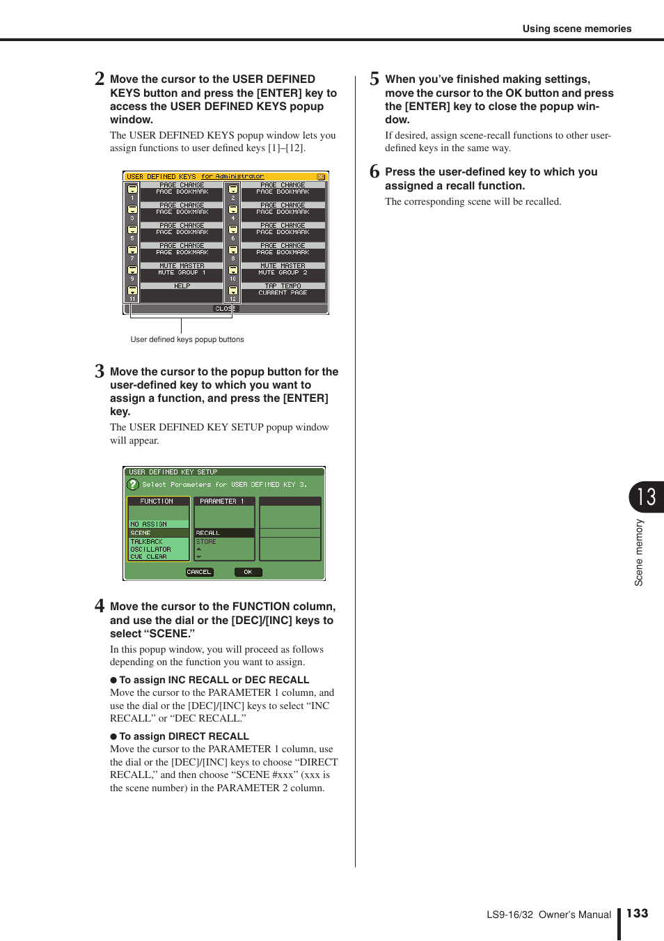 Yamaha LS9 User Manual | Page 133 / 290