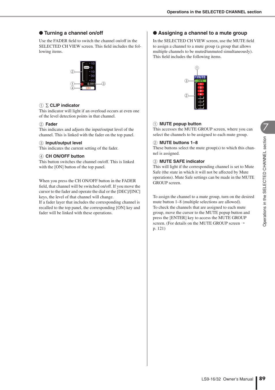 Yamaha LS9 User Manual | Page 89 / 290