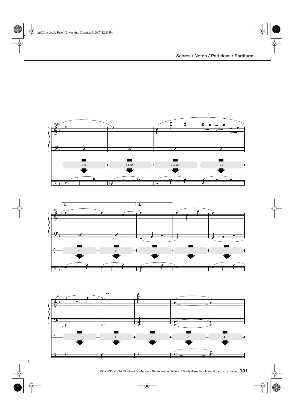 Yamaha YPG-235 User Manual | Page 101 / 128