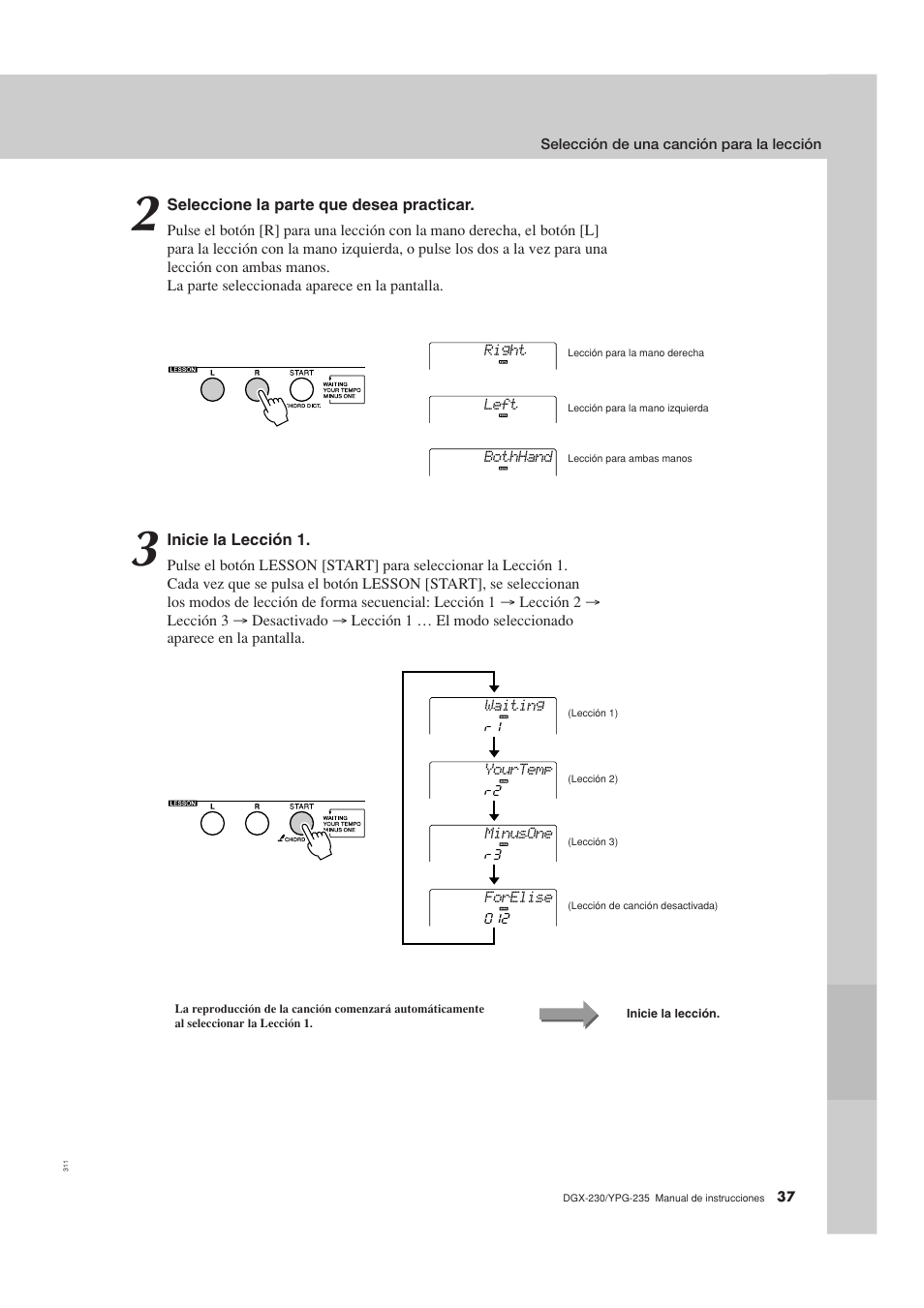 Yamaha YPG-235 User Manual | Page 37 / 128