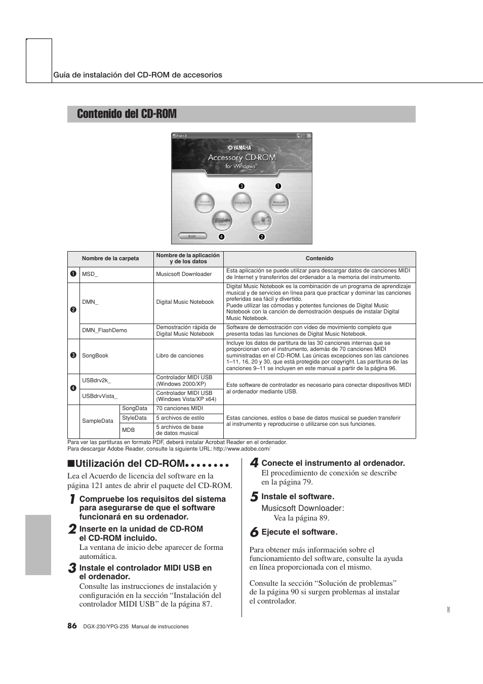 Yamaha YPG-235 User Manual | Page 86 / 128