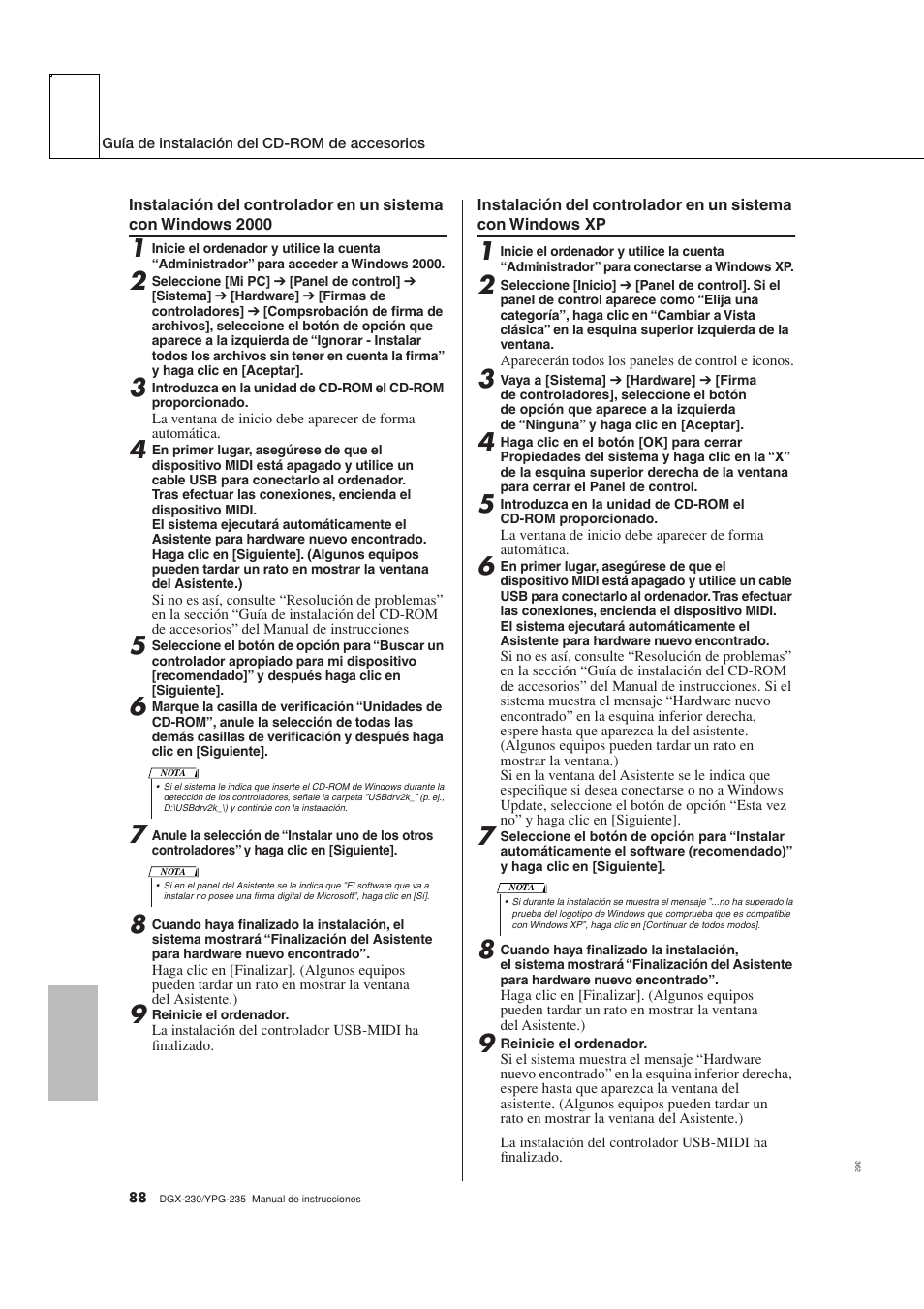Yamaha YPG-235 User Manual | Page 88 / 128