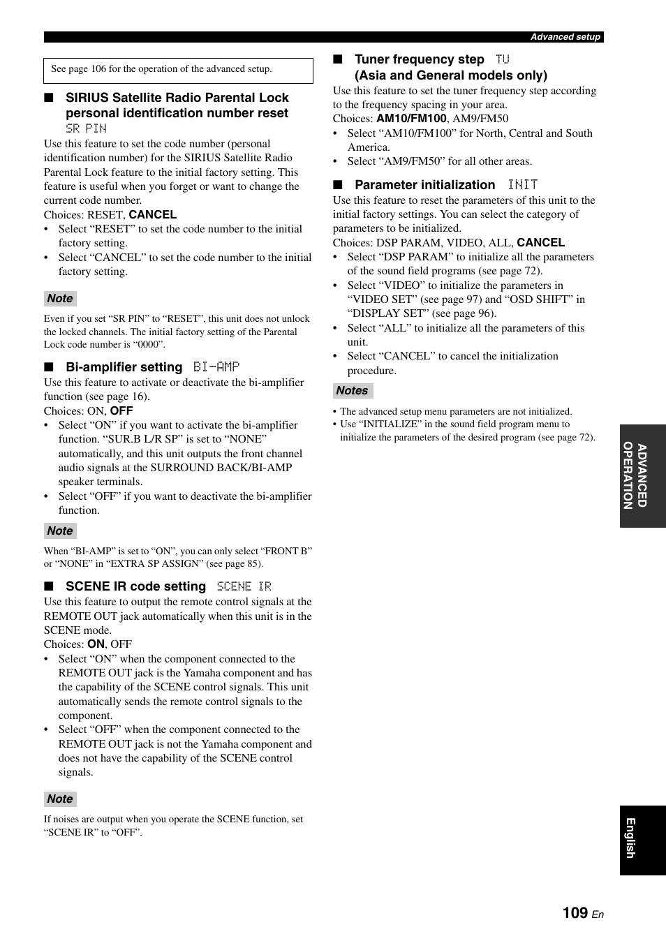 Yamaha RX-V663 User Manual | Page 113 / 144