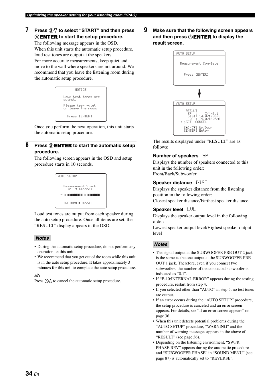 Yamaha RX-V663 User Manual | Page 38 / 144