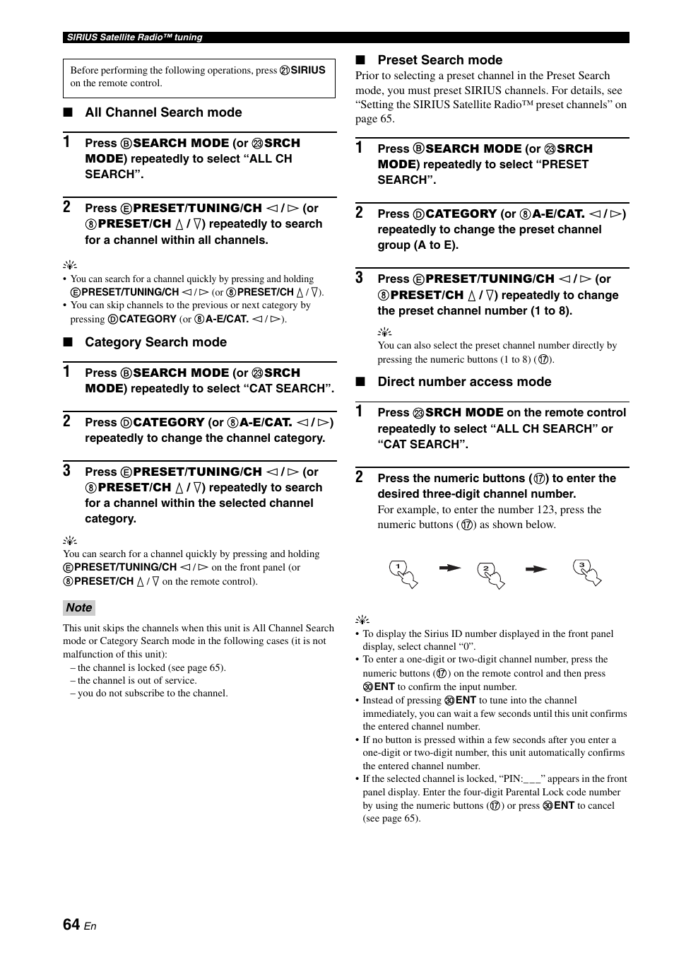 Yamaha RX-V663 User Manual | Page 68 / 144