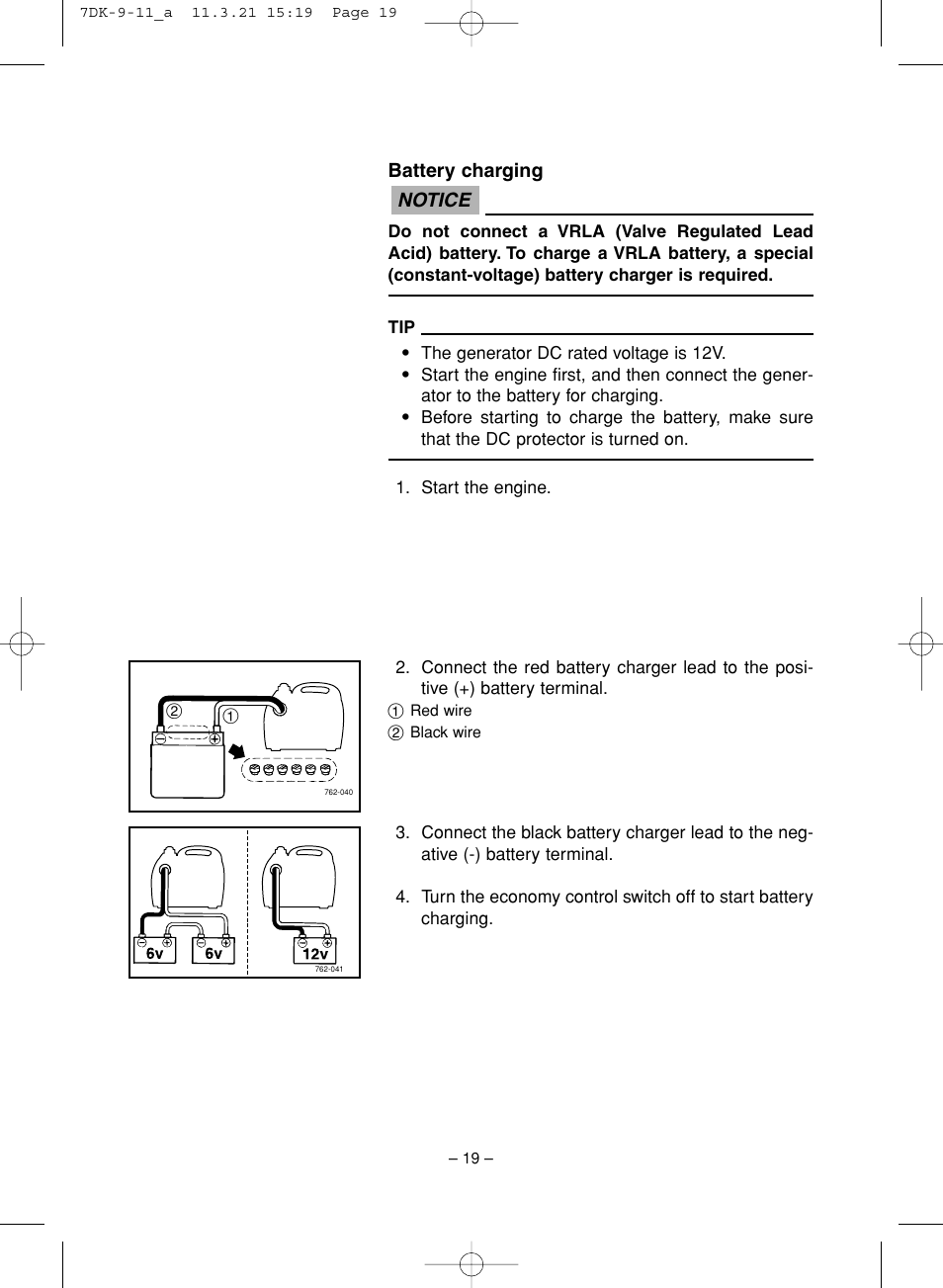 Notice | Yamaha ef2000is User Manual | Page 24 / 62