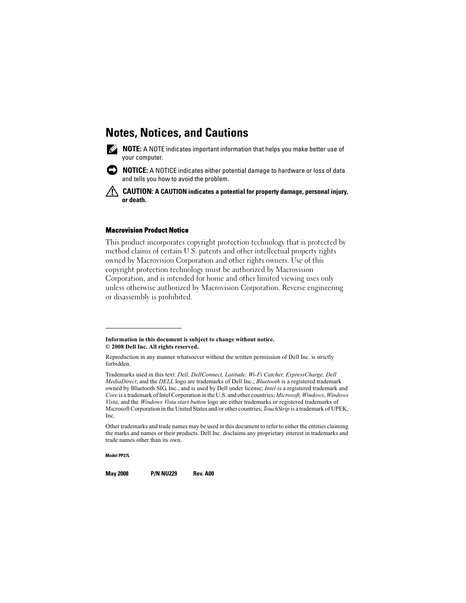 Dell Latitude E6400 User Manual | Page 2 / 70