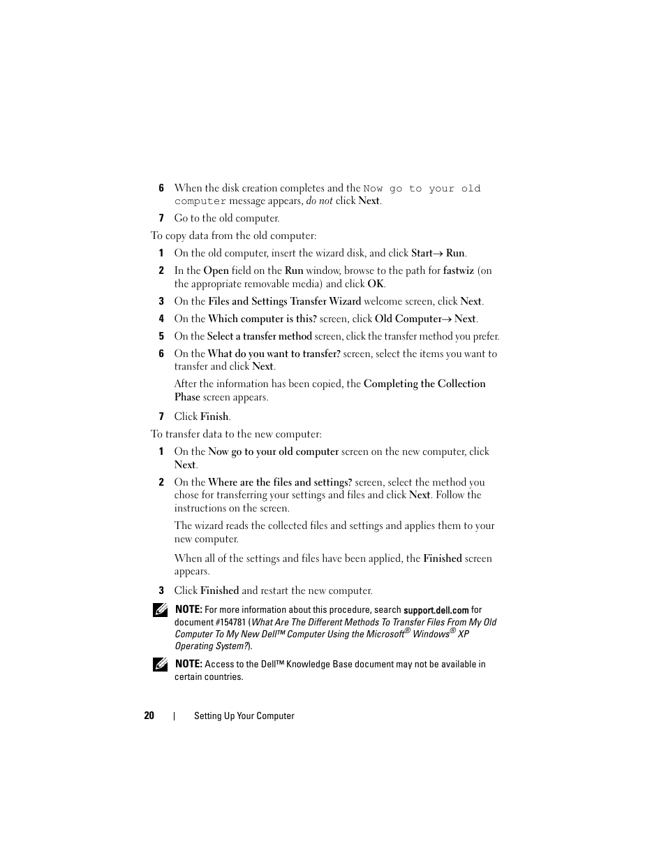 Dell Latitude E6400 User Manual | Page 20 / 70