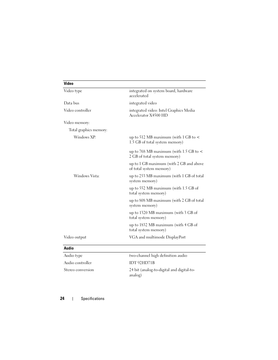 Dell Latitude E6400 User Manual | Page 24 / 70
