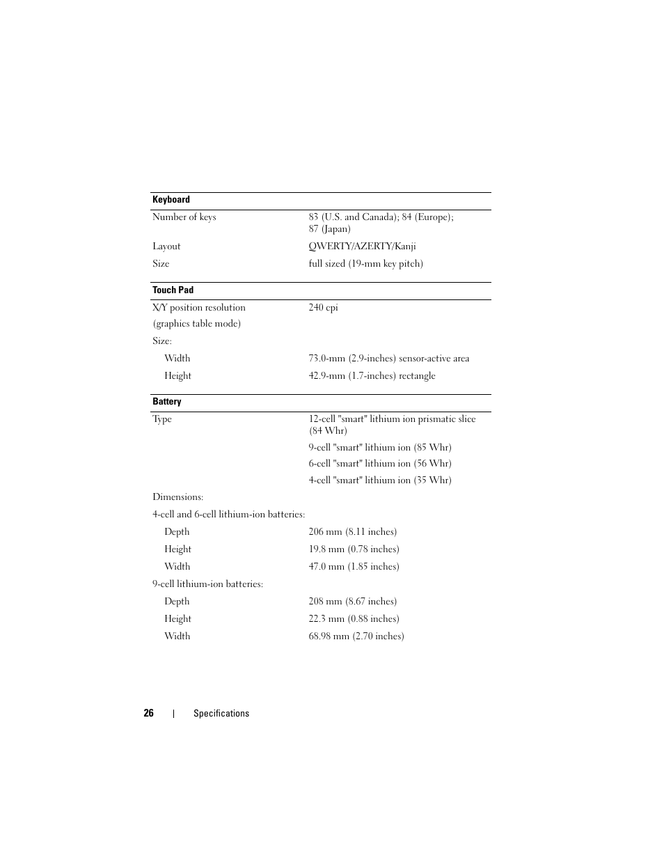 Dell Latitude E6400 User Manual | Page 26 / 70