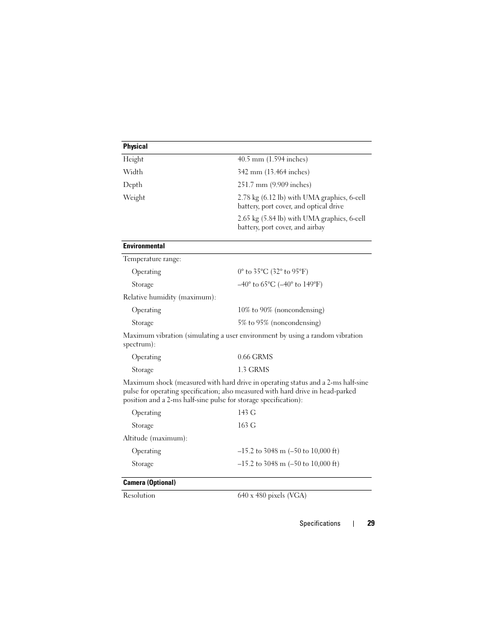 Dell Latitude E6400 User Manual | Page 29 / 70