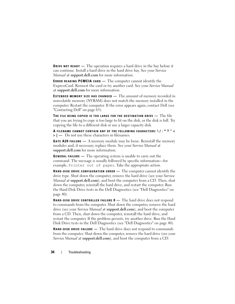 Dell Latitude E6400 User Manual | Page 34 / 70