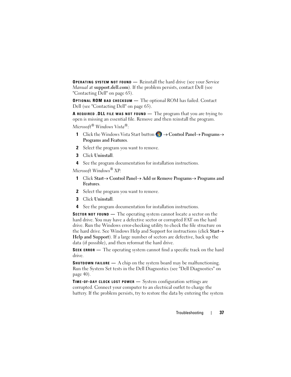 Dell Latitude E6400 User Manual | Page 37 / 70