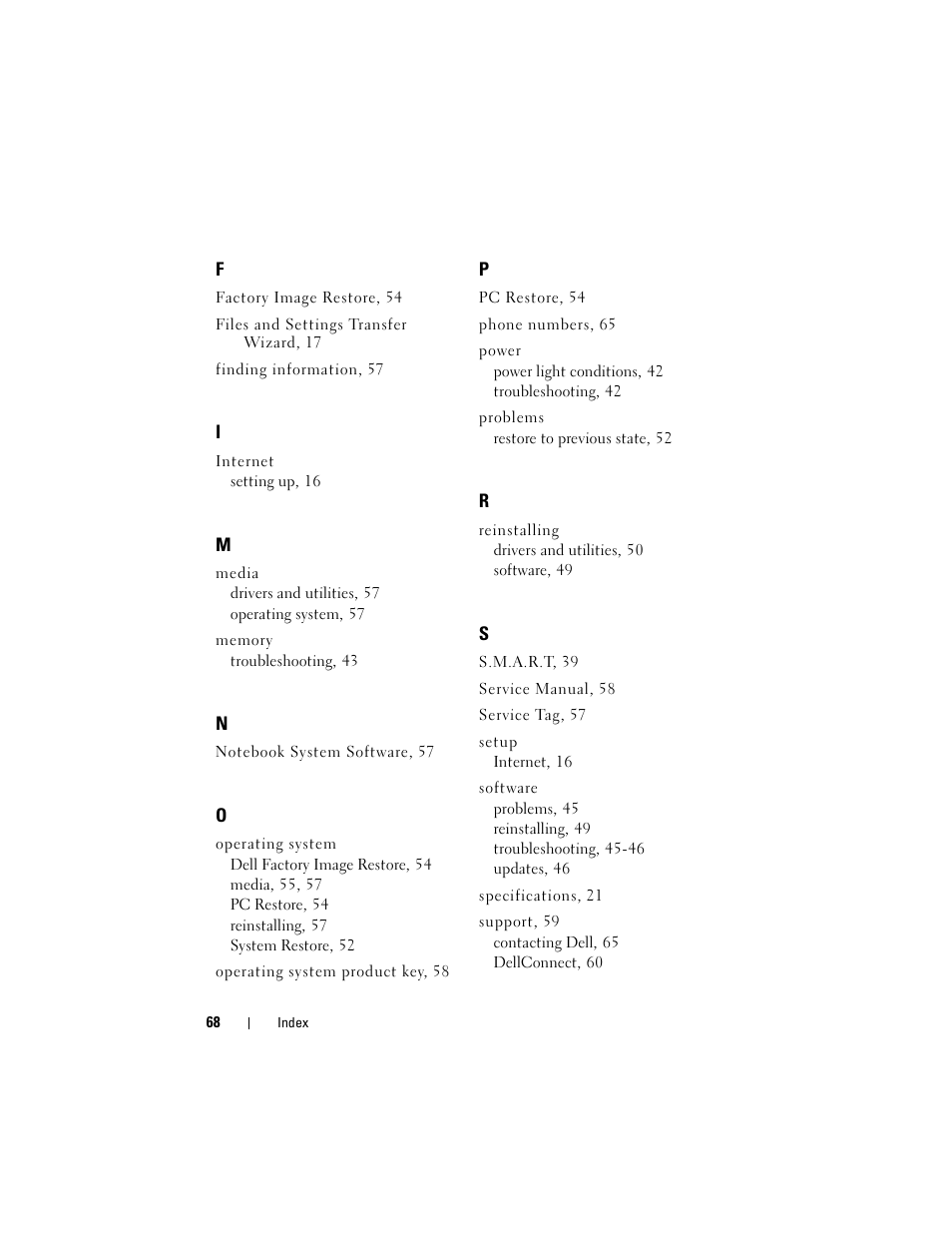 Dell Latitude E6400 User Manual | Page 68 / 70
