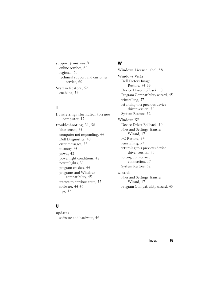 Dell Latitude E6400 User Manual | Page 69 / 70