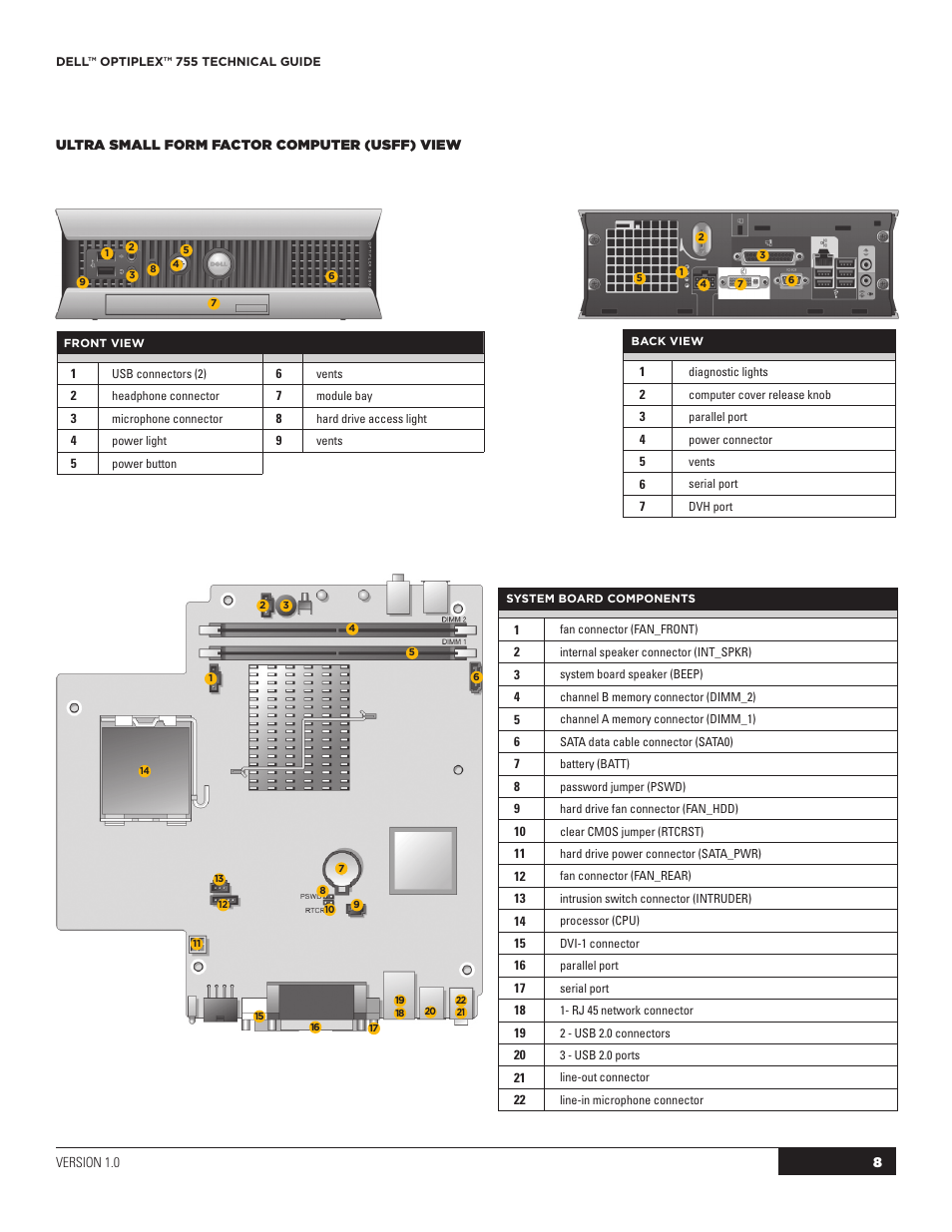 Dell OptiPlex 755 User Manual | Page 8 / 45